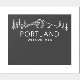 Portland Oregon usa Posters and Art